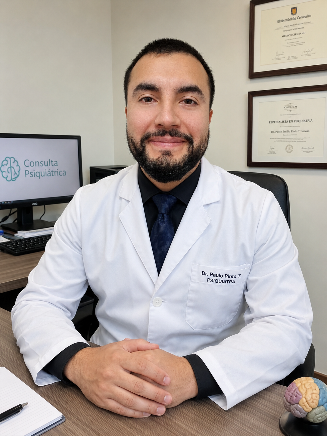 Dr. Paulo Pinto Troncoso, médico psiquiatra